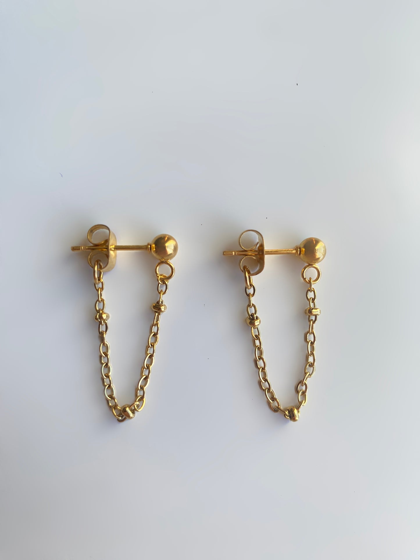 Boucles d’oreilles chaîne