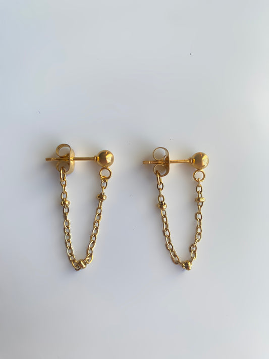Boucles d’oreilles chaîne